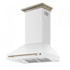 Forno Aria 36 Inch Wall-Mounted White Range Hood-FRHWM5095-36WHT | Hotte de cuisiniere murale Aria de 36 po, blanc-FRHWM5095-36WHT