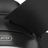 Aerodyne Ceiling Fan with Light Fixture - Black | Ventilateur de plafond Aerodyne avec luminaire - Noir