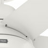 Aerodyne Ceiling Fan with Light Fixture - White | Ventilateur de plafond Aerodyne avec luminaire - Blanc