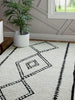 Zelda Contemporary 5'3" x 7'2" Area Rug in Ivory Indoor Area Rug | Tapis Contemporain Zelda 5'3" x 7'2" en Ivoire