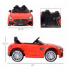 Aosom Licensed Kids Powered Ride-On Car 12v With Remote Control, Suspension Wheel, Adjustable Speed,|Aosom Voiture Pour Enfants Sous Licence 12 V Avec Telecommande, Roue De Suspension, Vitesse Reglable