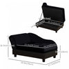 Pawhut Pet Sofa Dog Couch Chaise Lounge Pet Bed With Storage Function Small Sized Dog Various Cat Sp|Pawhut Canape Pour Animal De Compagnie, Canape Pour Chien, Lit Sureleve Pour Animal De Compagnie Ave