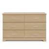 Storkcraft Brookside 6 Drawer Dresser - Driftwood
