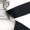 Dempsey Low Profile Ceiling Fan with Light Fixture - Grey | Ventilateur de plafond Dempsey à profil bas avec luminaire - Gris