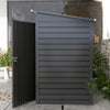 Outsunny 8 X 4ft Metal Garden Storage Shed With Double Doors And 2 Vents|Outsunny Abri De Jardin En Metal Galvanise 8 X 4 Pieds Avec 2 Events