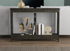 47” Console Table With 1 Shelf - Dark Grey | Console de 47 po avec 1 tablette - gris foncé