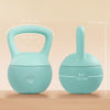 Soozier 26 lb Soft Kettlebell, Sand Filled Weight with Grip Handle, Solid Kettlebell Weight for Full Body Workout and Strength Training, Home Gym Equipment, Green