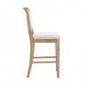 Emmy Fabric Counter-Height Stool - Grey|Tabouret Emmy de hauteur comptoir en tissu - gris