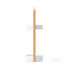 Umbra Modern Steel Bellwood Umbrella Stand - White and Natural|Support à parapluie moderne Bellwood de Umbra en acier - blanc et naturel