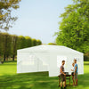 Costway 10'x20' Canopy Gazebo Outdoor Patio Party Wedding Events Tent
