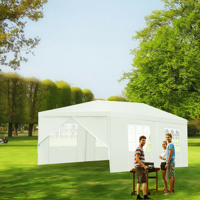 Costway 10'x20' Canopy Gazebo Outdoor Patio Party Wedding Events Tent