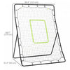 Soozier Volleyball Rebounder Net, Adjustable Baseball Lacrosse Training Aid
