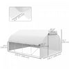Outsunny 13 X 9.8ft Walk-in Polytunnel Greenhouse, Zipped Roll Up Sidewalls|Outsunny Serre Polytunnel 13 X 9,8 Pi, Parois Laterales Enroulables Zippees
