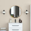 Joinery 28 Inch Framed Round Mirror In Gold | Joinery Miroir Rond Encadre de 28 Pouces Dore