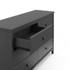 Storkcraft Alpine 6 Drawer Dresser - Gray