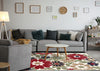 Florence Botanical Indoor Area Rug - 4'7" x 6'7"|Carpette Florence à motifs botaniques pour l’intérieur - 4 pi 7 po x 6 pi 7 po