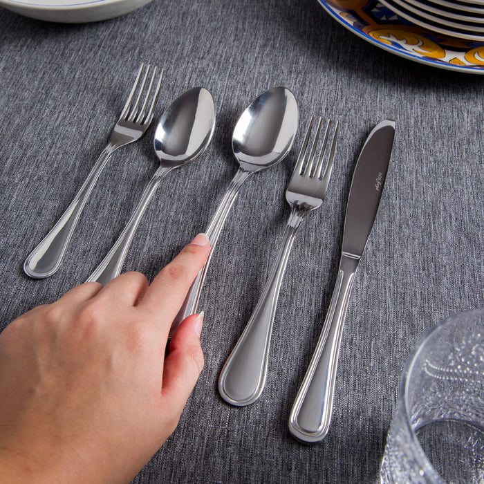 Arimi Angela Italian Stainless Steel 20 Piece Flatware Set - Service For 4