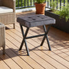 Owen Multi-Purpose Seating Accent Stool with Metal Legs,Grey Accent Chair | Tabouret d’appoint polyvalent Owen avec pieds en metal, couleur gris