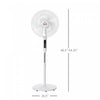 Homcom Pedestal Fan With 3 Modes And 3 Speeds|Homcom Ventilateur Sur Pied Avec 3 Modes Et 3 Vitesses