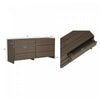 Linda Modern 72" Dresser in Walnut Brown (6-Drawer) | Commode moderne Linda 72" en noyer brun (6 tiroirs)