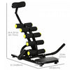 Soozier Core & Abdominal Trainers, Height Adjustable Inversion / Sit Up Exercise Equipment, Ab Crunc|Soozier Entraineur Abdominal, Appareil D'inversion Et D'exercices Assis-debout A Hauteur Reglable, M