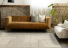 Florence Brown Cream Geometric Linework Design Rug, 6'7" x 9'6" Indoor Area Rug | Tapis Florence Brown Cream a motif geometrique a lignes lineaires, 6'7" x 9'6"