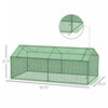 Outsunny 71" X 36" X 28" Mini Greenhouse, Portable Garden Hot House For Plants With Large Roll-up Zi|Outsunny Mini Serre 71" X 36" X 28"portable Pour Plantes Avec Grandes Fenetres A Fermeture Eclair Po