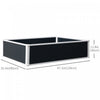 Outsunny 47" X 35" X 12" Raised Garden Bed, Plastic Planter Box, Above Ground Garden Box For Flowers|Outsunny - Jardiniere Surelevee De 47.2" L X 35.4" L X 11.8" H, Bac A Plantes, Jardiniere Hors Sol P