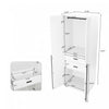 Lee Modern 32" Wardrobe Closet in White - Set of 3 Armoire | Armoire moderne Lee 32" en blanc - Ensemble de 3