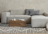 Forte Black White Stripes Area Rug - 6'7" x 9'6"|Carpette Forte noire et blanche à motif de rayures - 6 pi 7 po x 9 pi 6 po