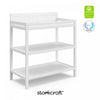 Storkcraft Alpine Changing Table with Water-Resistant Changing Pad - White