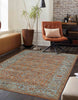 Hailey Traditional 6'7" x 9'6" Area Rug in Orange Indoor Area Rug | Tapis Traditionnel Hailey 6'7" x 9'6" en Orange