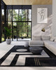 Erisa Contemporary 8'11" x 12'6" Area Rug in Grey Indoor Area Rug | Tapis Contemporain Erisa 8'11" x 12'6" en Gris