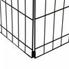 Pawhut 24inch Foldable Metal Exercise Pet Playpen Yard Dog Puppy Kennel Cage 8 Panel|Pawhut 24 Pouces Pliable En Metal Exercice Parc Pour Animaux De Compagnie Cour Chien Chiot Chenil Ca