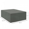 Outsunny Oxford Patio Garden Furniture Cover
