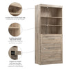 Bestar Pur 36 W Closet Organizer with Drawers - Rustic Brown|Organisateur de garde-robe Pur de Bestar de 36 po (L) avec tiroirs - brun rustique