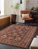 Lena Traditional 9'3" x 12'6" Area Rug in Blue Indoor Area Rug | Tapis Traditionnel Lena 9'3" x 12'6" en Bleu