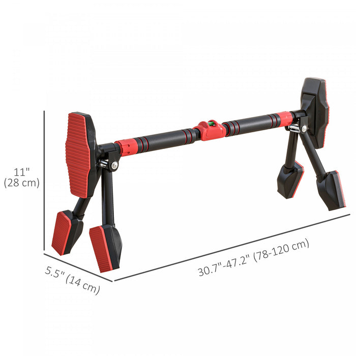 Soozier Pull up Bar for Doorway No Screw Chin up Bar, 495 lbs Capacity