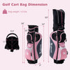 Ultimate Women's Complete Golf Club Set Golf Club Package Set With Rain Hood, Right Hand Pink