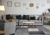 Florence Grey Faded Squares Rug, 5'3" x 7'4" Indoor Area Rug | Tapis Florence a carres delaves gris, 5'3" x 7'4"