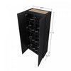 Hopkins Modern 30" Storage Cabinet in Black (7-Shelf) - Set of 2 Armoire | Armoire de rangement moderne Hopkins 30" en noir (7 etageres) - Lot de 2