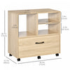 Vinsetto Filing Cabinet With Hanging Rail|Vinsetto Classeur Avec Barre De Suspension