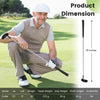 Ultimate 35" Golf Putter Mallet Style Putter With Alignment Aid Rubber Grip & Head Cover