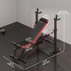 Soozier 924LBS Adjustable Weight Bench with Rack, Flat & Incline