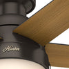 Anslee Low Profile Ceiling Fan with Light Fixture - Bronze | Ventilateur de plafond à profil bas Anslee avec luminaire - Bronze