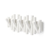 Umbra Picket Rail Wall Hooks - White|Crochets muraux Picket Rail de Umbra - blancs