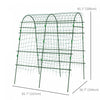 Outsunny Garden Trellis For Climbing Plants Outdoor, 6.8ft Tall|Outsunny Treillis De Jardin Pour Plantes Grimpantes, 6.8ft De Hauteur