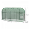 Outsunny 9.8' X 3.3' Plant Protector Tent, Crop Cage With Ground Stakes|Outsunny Cage De Culture Avec Piquets De Terre