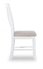 Jane Fabric Brown Dining Chair - Set of 2|Chaise de salle à manger Jane en tissu brun - ensemble de 2