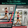 Superfit 4.75hp 2 In 1 Folding Treadmill W/remote App Control